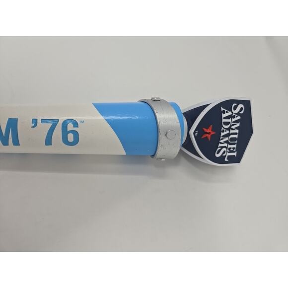 Sam Adams Beer Tap Handle Sam '76 13" Man Cave 3 Sided Samuel - Picture 5 of 7